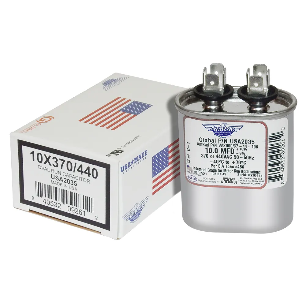 [USA2035] AMERICAN RADIONIC RUN CAPACITOR 10 µF USA2035