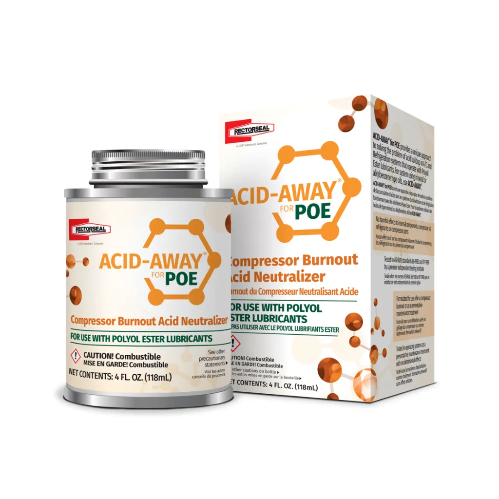 RECTORSEAL 4 oz ACID-AWAY FOR POE OI 45009