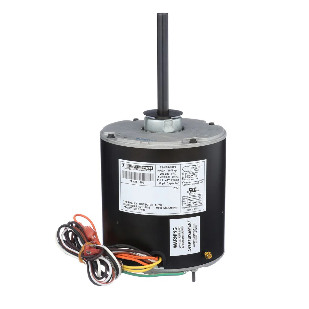 [TPX-C75-1SP2] TRADE PRO CONDENSER FAN MOTOR TPX-C75-1SP2 3/4 HP